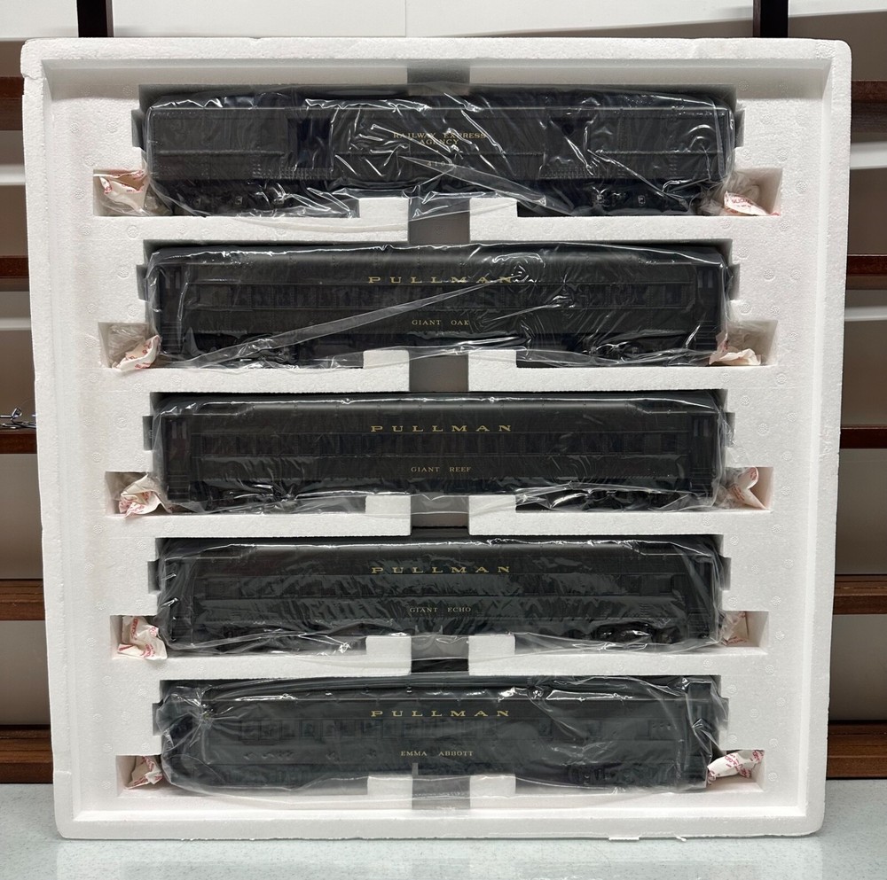 MTH MT-4020 Pullman Scale Madison 5 Car Passenger Set NIB