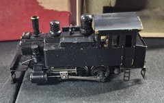 SIDE TANK LOCOMOTIVE 0-6-0 HO KEN KIDDER BRASS VINTAGE Used
