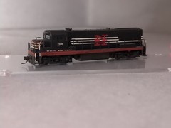 N Atlas New Haven U25B #2504 Tested W/9V No Box