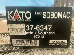 HO Kato EMD SD-80MAC, Norfolk Southern #7213, Runs Well