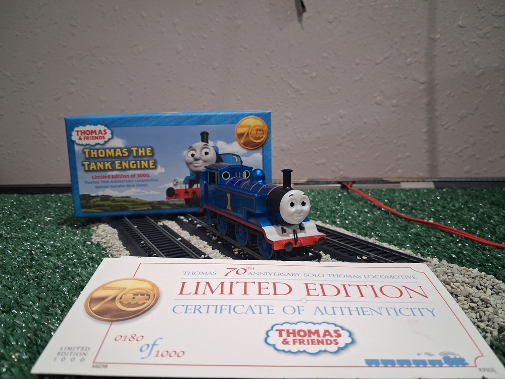 Thomas And Friends Hornby 70th Anniversary Thomas HO/OO Working Extremely Rare!