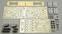 HOm/HOn3-1/2 Imon 12mm Gauge Locomotive Power Drive Chassis Kit For JNR EF66 H0m
