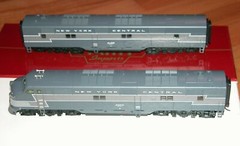 HO BROADWAY LIMITED 615 EMD E7A E7B SET NEW YORK CENTRAL NYC 4000 4100 DCC SOUND