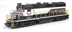 Broadway Limited ~ HO Scale ~ EMD GP35 ~ Gulf, Mobile & Ohio GM&O #633 ~ DC