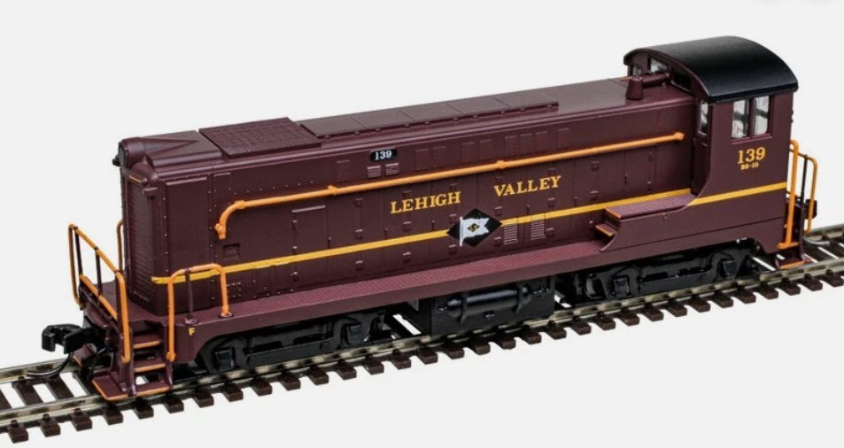 ATLAS (N) 40 005 976 LEHIGH VALLEY VO-1000 RD# 139 DCC/LOKSOUND – NEW