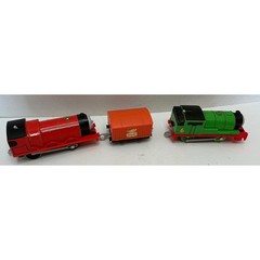 Mattel Thomas & Friends TrackMaster James Percy Mail Car Motorized Train Set 3pc