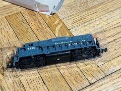 Southern Pacific Locomotive # 9725 Model Train No 418 High Speed N Scale w Box