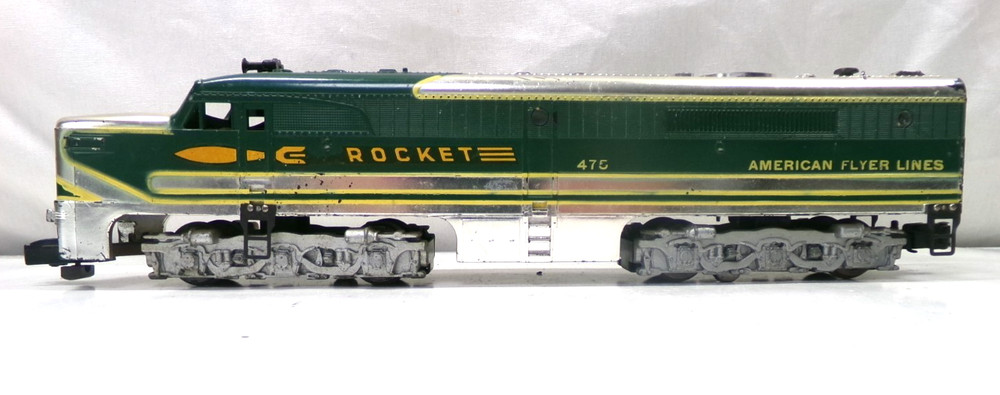 S gauge American Flyer 475 Rocket diesel engine (lot 0577)