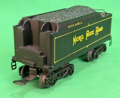 K-Line Nickel Plate Road 4-6-2 O Gauge #3013 Steam Locomotive/Tender-Needs Work