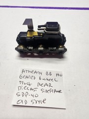 REAR GEARED 6 WHEEL TRUCK DIECAST SIDEFRAMES SDP-40 ATHEARN BB LOT HO SCALE