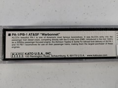 KATO 176-4120-DCC ALCO PA-1 AT&SF #70L Santa Fe Diesel Locomotive NOS