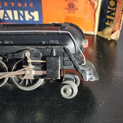 Vtg Lionel 221 New York Central O27 Gauge Steam Locomotive & 221T Tender XS195