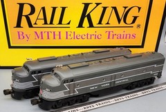 RailKing MTH O Ga. 30-2140-1 NYC E8 AA Diesels ProtoSound 1/BCR LN/OB [KP36]