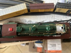 HO Southern Crescent Limited #1396 Steam Locomotive & Case Franklin Mint NIB2