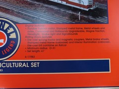Lionel 6-11983 FARMRAIL Agricultural Freight Set – UNUSED Brand NEW