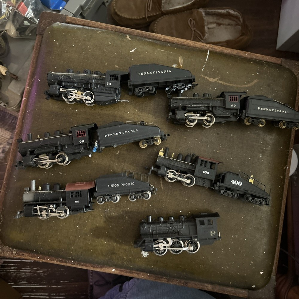 HO Scale Engines. Made In West Germany. Used Set Of 6