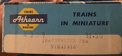 Athearn Trains Trainmaster HO PWR Virginia Virginian Locomotive Diesel