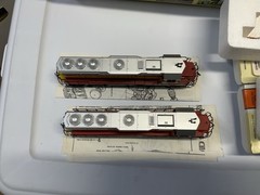 Rare Vintage Con-cor H.o. Scale Royal American Shows Locomotive And More 4pc Lot