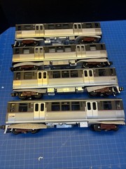 MTH Railking 30-2175-1 CTA Chicago L-Train 4-Car Subway Set w/PS1 O-Gauge LNIB