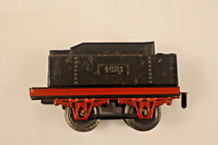 Vintage WWII Era Clockwork O Gauge US-Zone Germany #40281 Locomotive w/ Tender