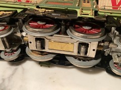 1970s Lionel 381E Bild A Loco with Williams Train State Cars Standard Gauge