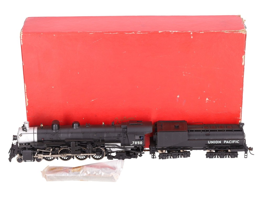 Katsumi HO BRASS Union Pacific 7000 4-8-2 Steam Locomotive & Tender #7850-Custom