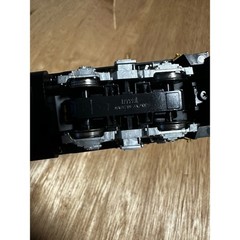 Santa Fe Locomotive Train Model 3356 Yellow Black Diecast HO Scale
