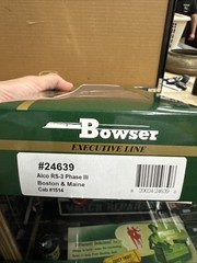 BOWSER 24639 HO SCALE ALCO RS-3 BOSTON & MAINE #1514 DC, DCC READY