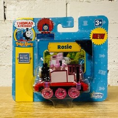 Rosie Limited Edition Metallic Paint Thomas & Friends Take N Play Along Train