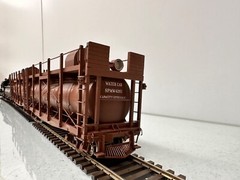 Southern Pacific Fire Train Engine # 2252 w/Tender & (2) Water Cars 2 Rail NEW