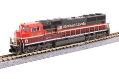 Kato N Scale ~ EMD SD70M ~ Union Pacific ~ Abraham Lincoln #1616 ~ DC ~ 176-1616