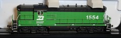 HO Scale – ATLAS CLASSIC SILVER 10 003 943 BURLINGTON NORTHERN GP7 Sound Ready