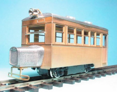 HOn30/HOe Aru-Model Narita 2-Axle Single-Ended Bonnet Railbus Kit H0e Gauge 009
