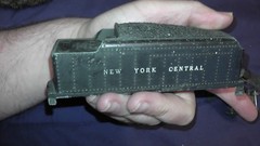 ho american flyer coal tender gilbert usa antique diecast metal new york central