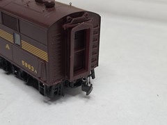 As Is Proto 2000 HO Scale PRR 5863 E7 Diesel Loco Gear Problem