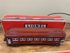 Lionel 2136ws Post War Set, 675 Engine with extra pullman car