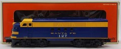 Lionel 2334090 O Santa Fe LionChief FT Diesel Locomotive #127 EX/Box