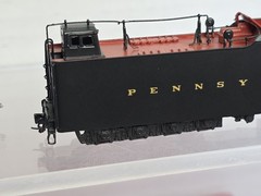 N Scale Key Imports 102 Brass PRR 4293 i-1s 2-10-0 Steam Locomotive Samhongsa Ex