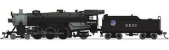 N Broadway Ltd 6950 UP OVERLAND 4-6-2 Lgt Pacific #3201 Paragon4 DCCSound NIB