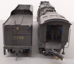 Westside Model Co. O Brass C&O Class T-1 2-10-4 Steam Loco & Tender #3031 – 2R
