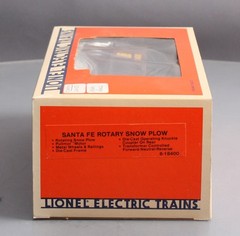 Lionel 6-18400 O Gauge Santa Fe Rotary Snowplow EX/Box