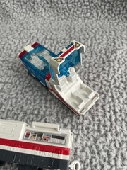 TOMY Plarail Hyper Guardian Ambu-Liner HGS-04 Train Cars 01 &02 White Red 2008