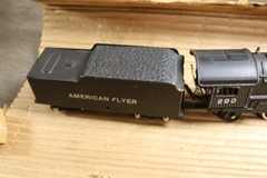 American Flyer #290 Steam Locomotive w/Coal Tender-Model Electric Train-S Gauge