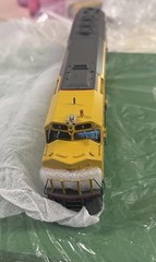 HO Overland Models Brass OMI-5676.1 FP45 Milwaukee Road Yellow Gray #5 1969 Era