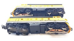 Marklin AC HO 1:87 USA RIO GRANDE EMD F7 DIESEL LOCOMOTIVE 4060 + 4062 MIB`80!