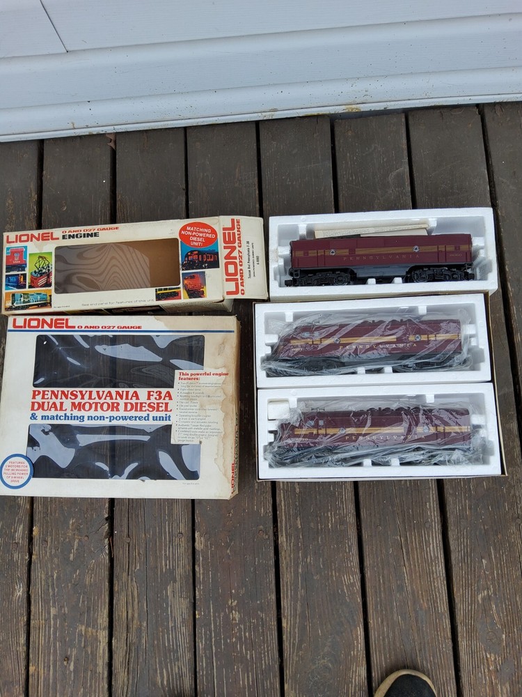 LIONEL O 6-8970 6-8060 TUSCAN PENNSYLVANIA PRR F3A A-B-A , OB