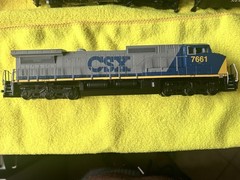 Bachmann Spectrum #83505 CSX 7661 DCC 8-40CW opened NIB