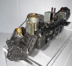 LIONEL 736 BERKSHIRE STEAM LOCO. 8-WHEEL CHASSIS/MOTOR/E-UNIT/SMOKE UNIT