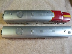 HO Scale Walthers SF PA/PB #67 Both Powered DC/Sound &DCC/Sound HEAVY [Lot 144]