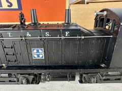 Very Nice Lionel Original Postwar BOXED #623 Santa Fe Diesel Switcher in Black